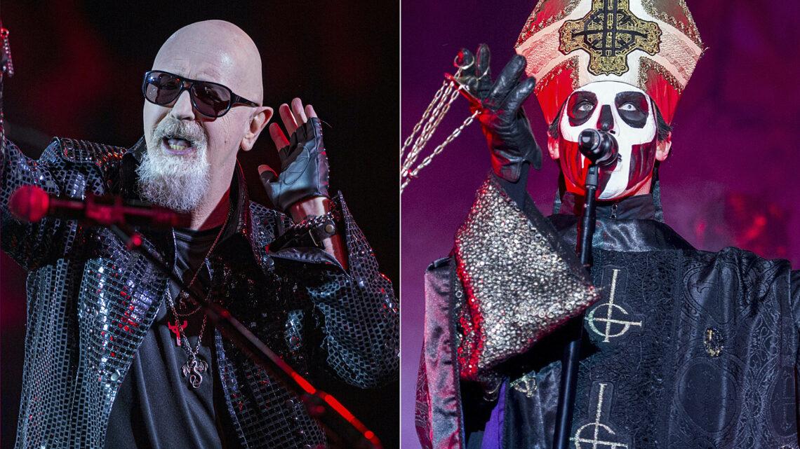 You Don’t Have to Twist Rob Halford's Arm for Him to Praise Ghost Rob Halford,ghost band