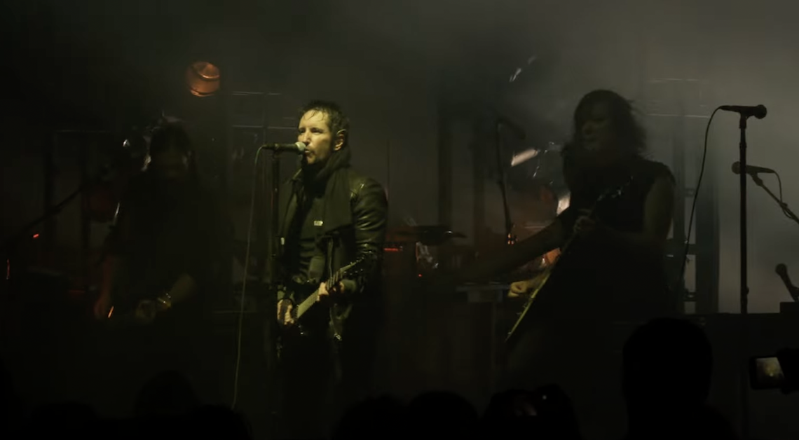 NINE INCH NAILS Streams Video For "Wish" Featuring Former Members NINE INCH NAILS,Wish,Nine inch nails wish live,Live in Cleveland