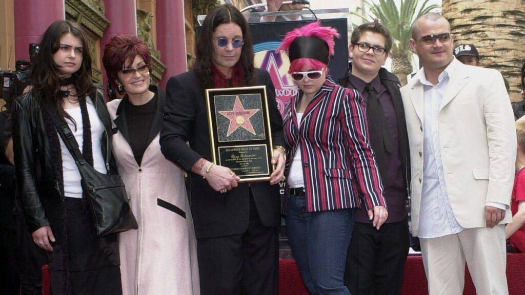 Ozzy Osbourne and family