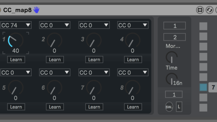 Using MIDI CC in Live – Ableton