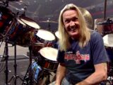 Nicko McBrain stroke recovery, Iron Maiden drummer health, Nicko McBrain rehabilitation, Iron Maiden news 2023, Heavy metal music resilience